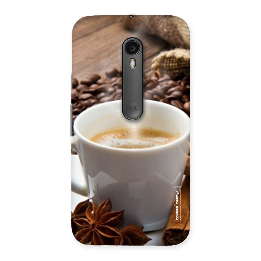 Classic Coffee Beans Back Case for Moto G Turbo