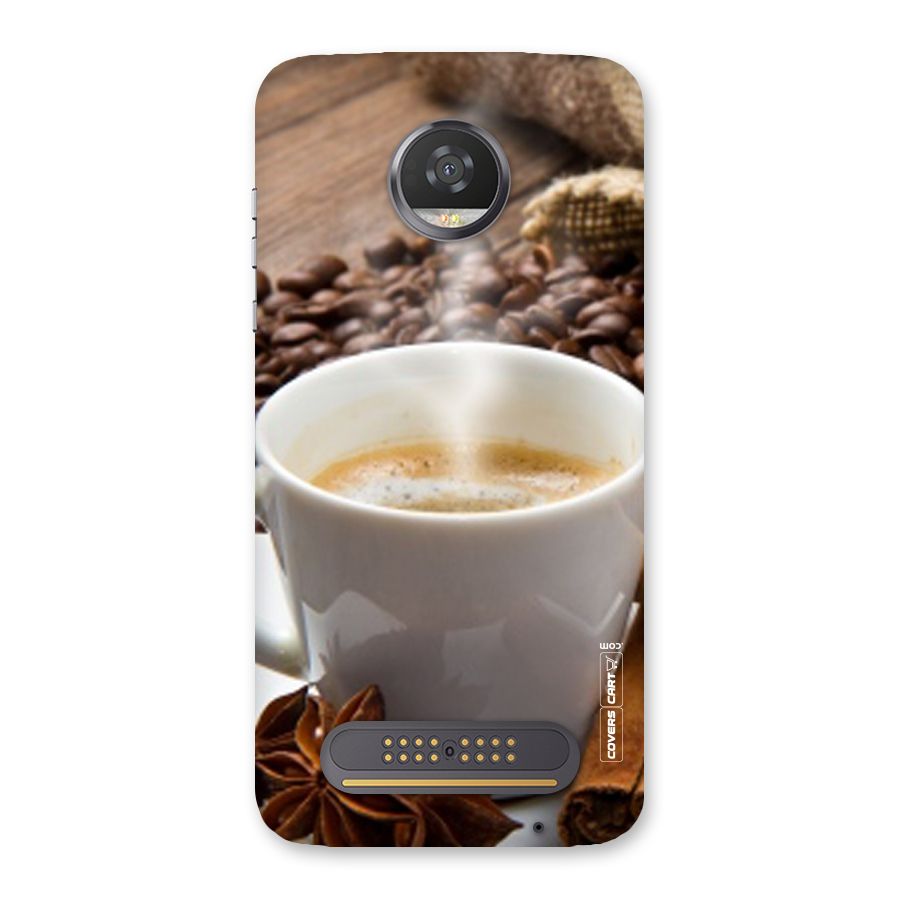 Classic Coffee Beans Back Case for Moto Z2 Play