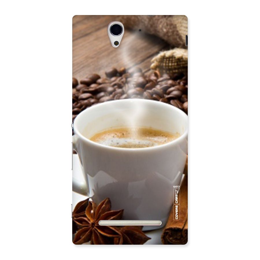 Classic Coffee Beans Back Case for Sony Xperia C3