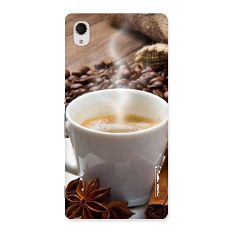 Classic Coffee Beans Back Case for Sony Xperia M4