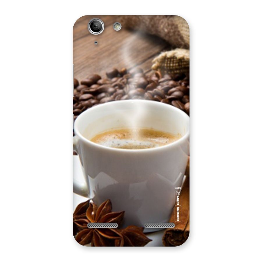 Classic Coffee Beans Back Case for Vibe K5 Plus
