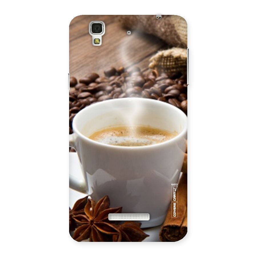Classic Coffee Beans Back Case for YU Yureka Plus