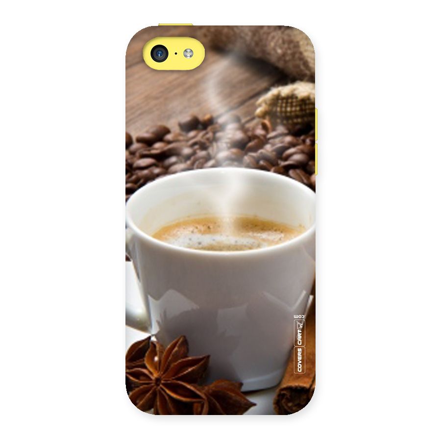 Classic Coffee Beans Back Case for iPhone 5C
