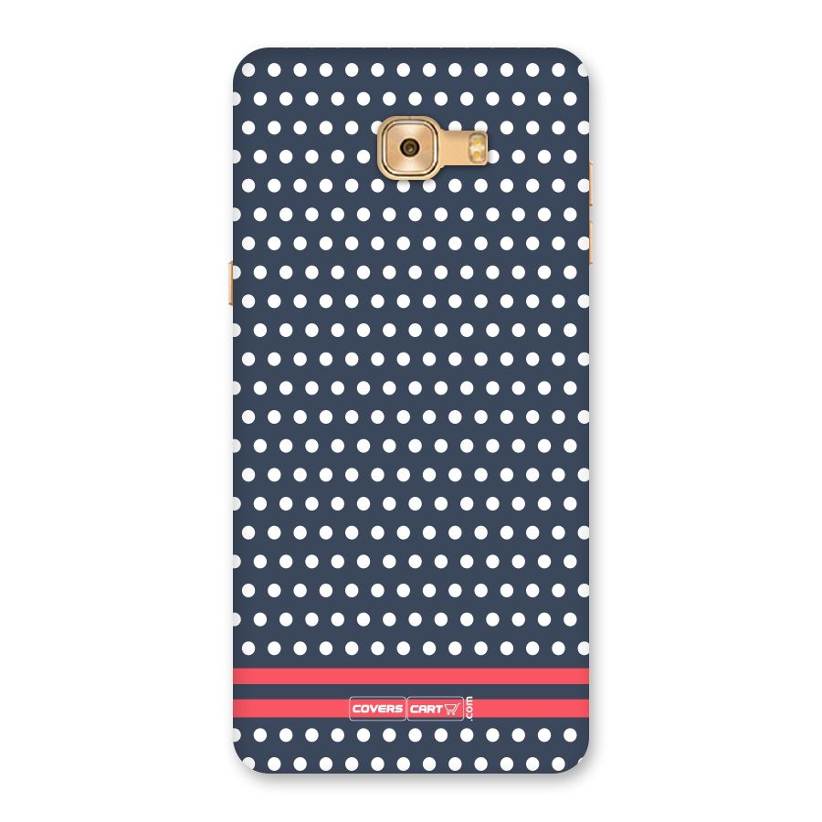 Classic Polka Dots Back Case for Galaxy C9 Pro