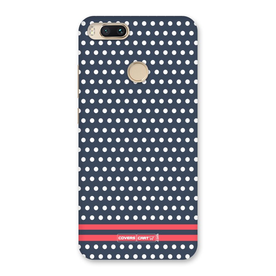 Classic Polka Dots Back Case for Mi A1