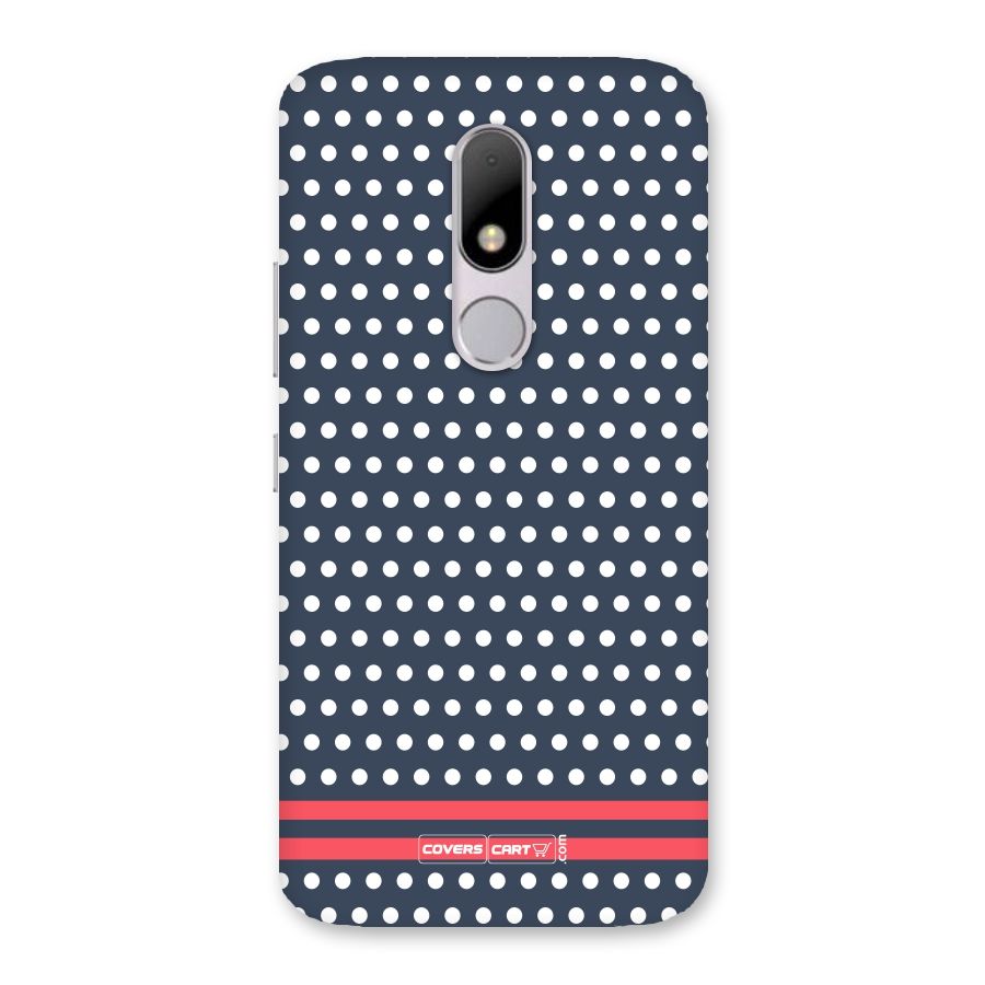 Classic Polka Dots Back Case for Moto M