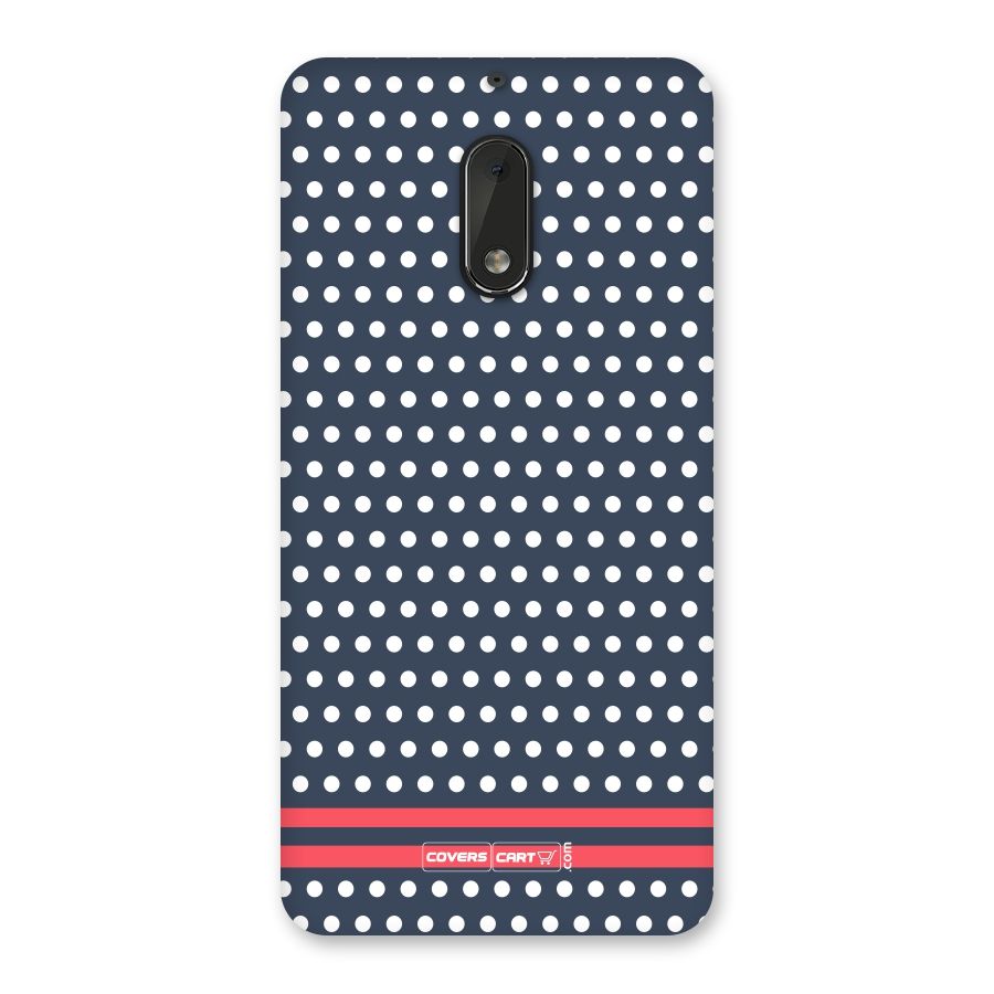 Classic Polka Dots Back Case for Nokia 6