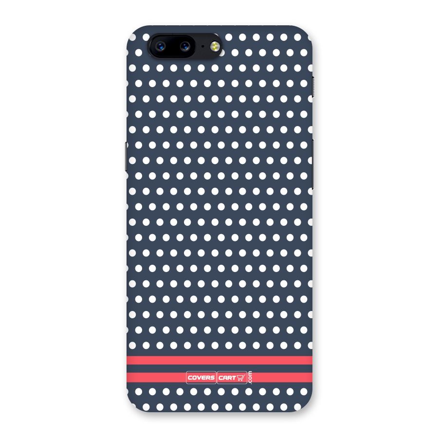 Classic Polka Dots Back Case for OnePlus 5