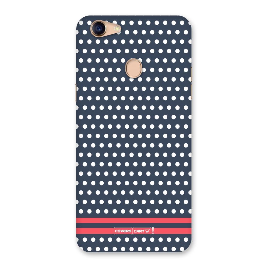Classic Polka Dots Back Case for Oppo F5