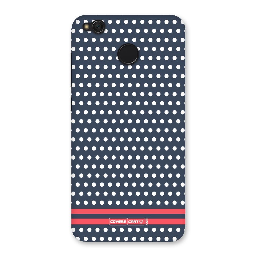 Classic Polka Dots Back Case for Redmi 4