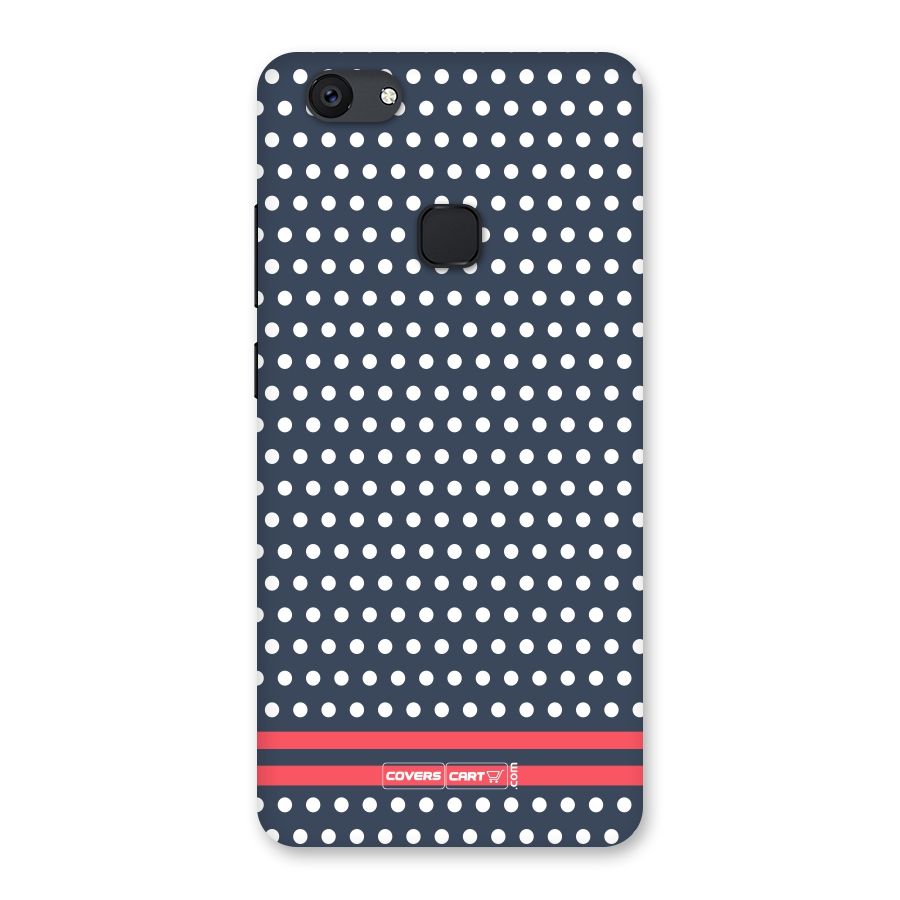 Classic Polka Dots Back Case for Vivo V7 Plus