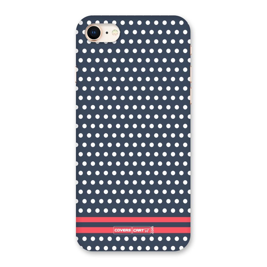 Classic Polka Dots Back Case for iPhone 8
