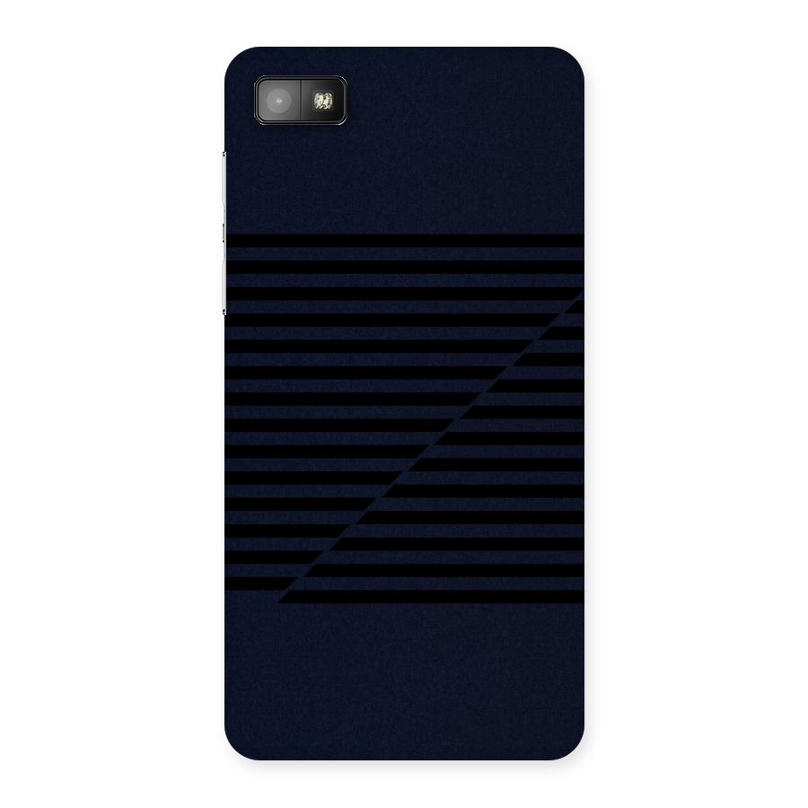 Classic Stripes Cut Back Case for Blackberry Z10