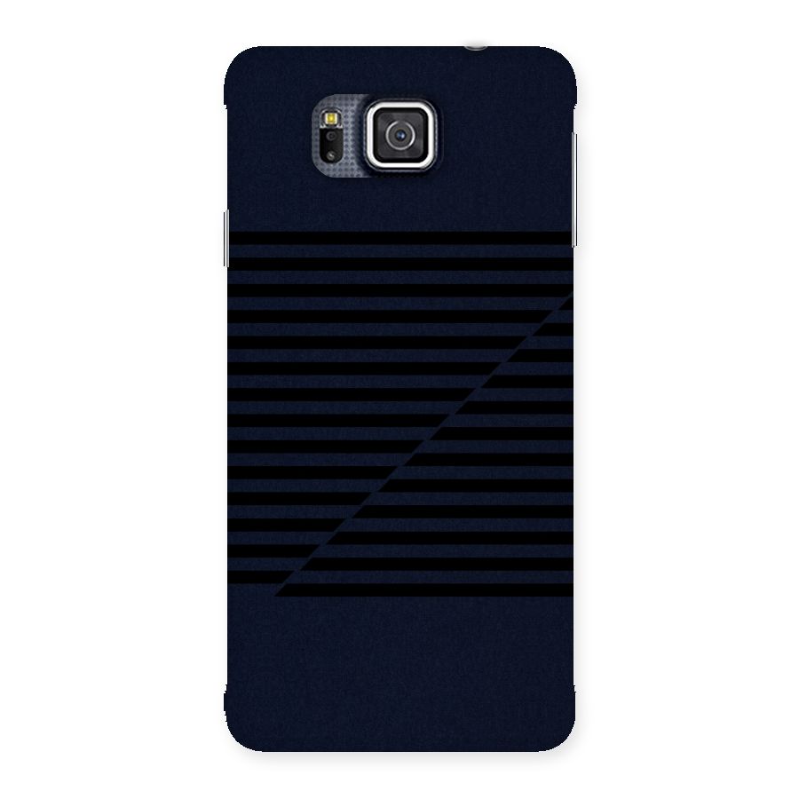 Classic Stripes Cut Back Case for Galaxy Alpha