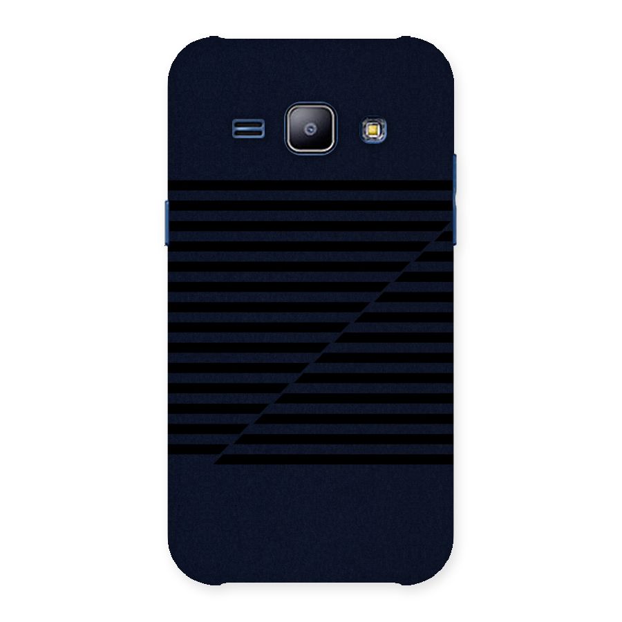 Classic Stripes Cut Back Case for Galaxy J1