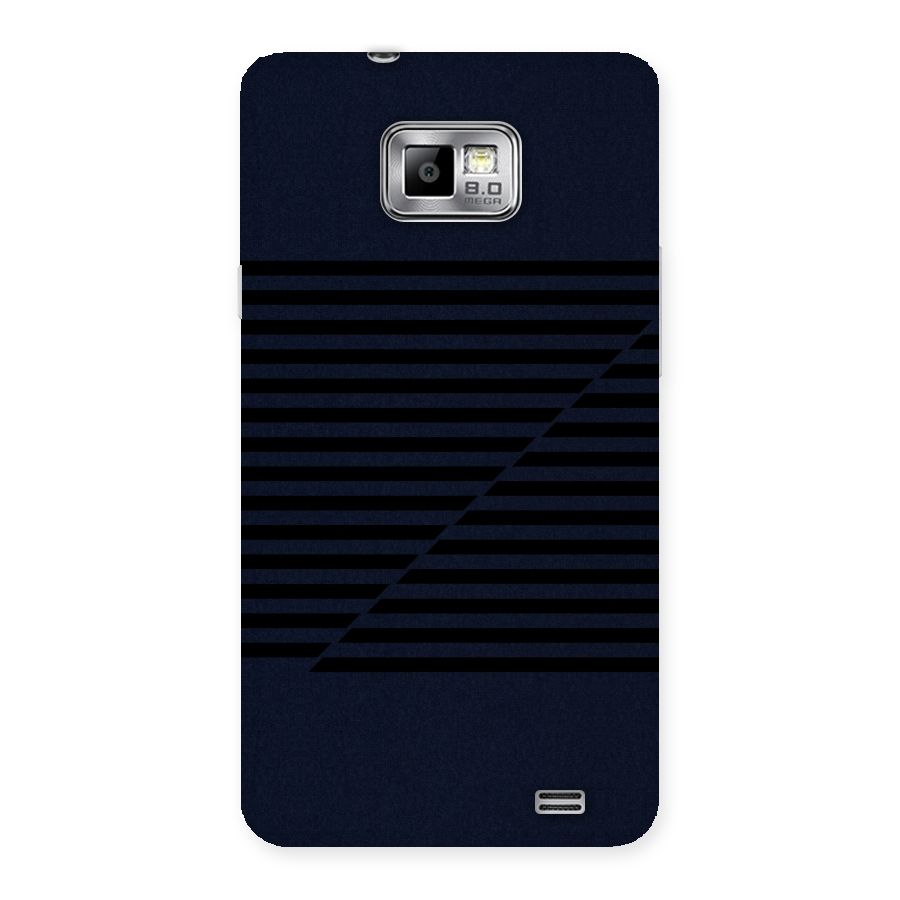 Classic Stripes Cut Back Case for Galaxy S2