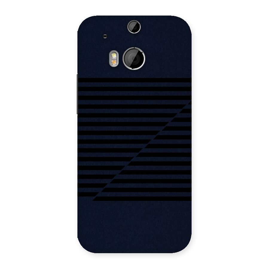 Classic Stripes Cut Back Case for HTC One M8