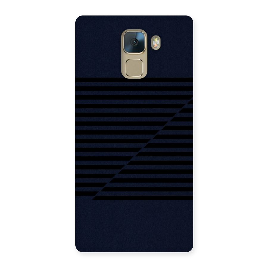 Classic Stripes Cut Back Case for Huawei Honor 7