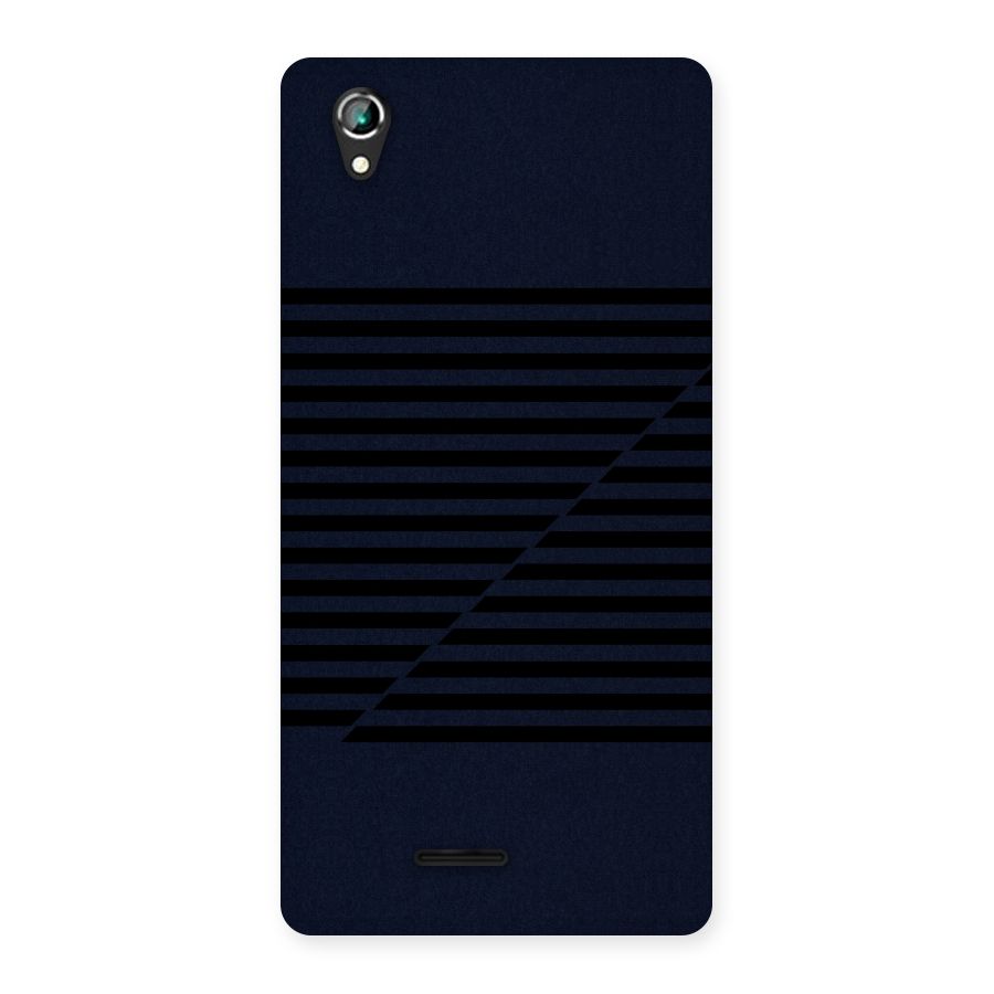 Classic Stripes Cut Back Case for Lava Iris 800