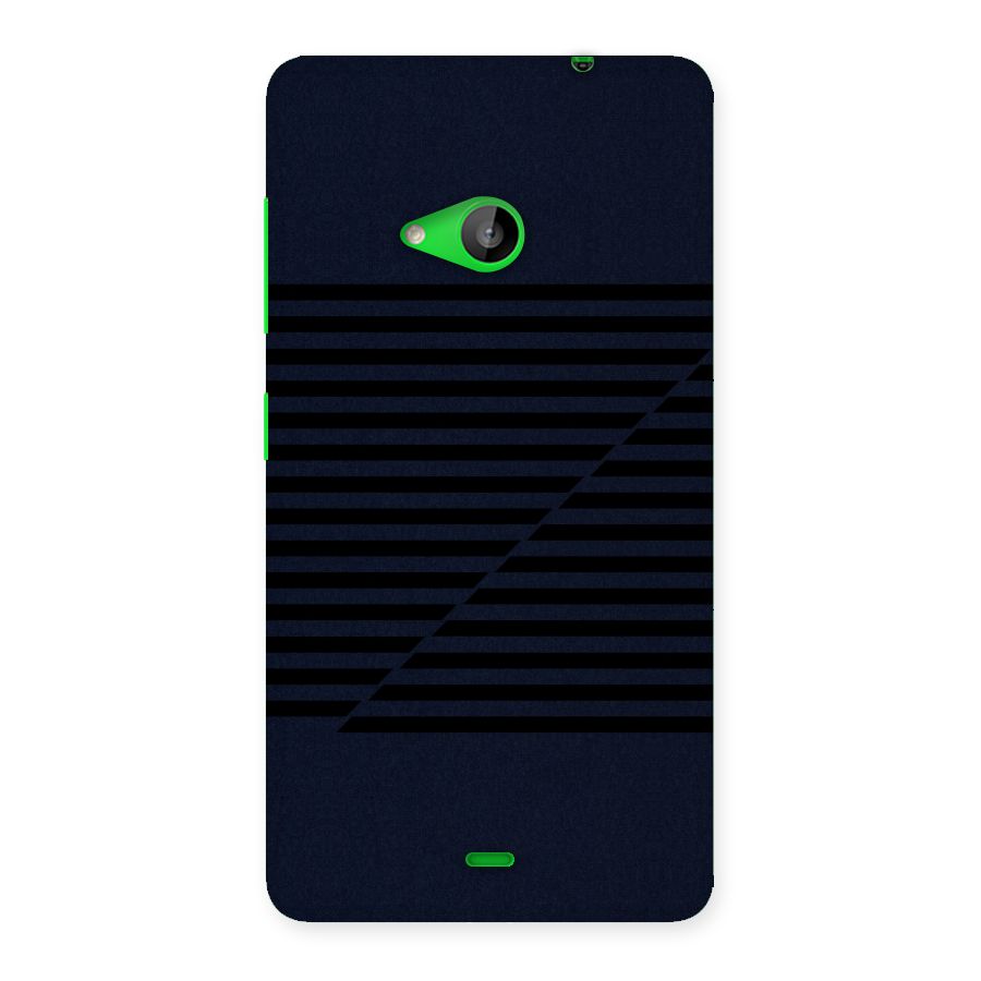 Classic Stripes Cut Back Case for Lumia 535