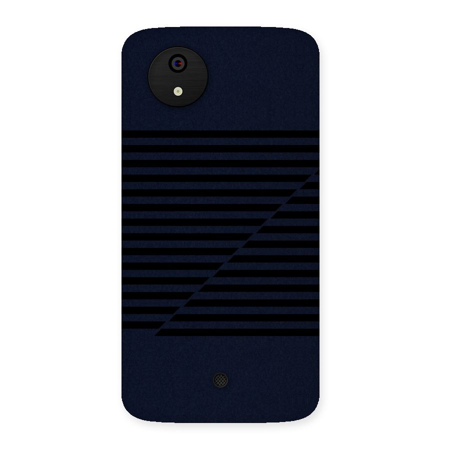 Classic Stripes Cut Back Case for Micromax Canvas A1