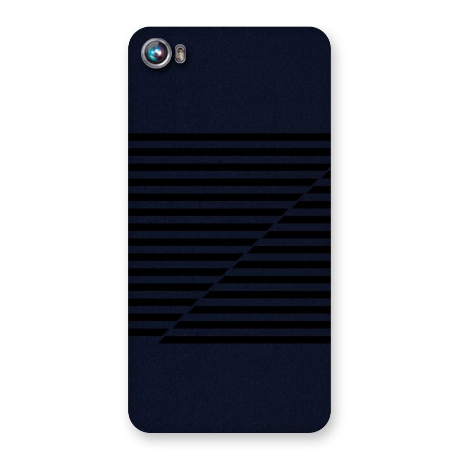 Classic Stripes Cut Back Case for Micromax Canvas Fire 4 A107