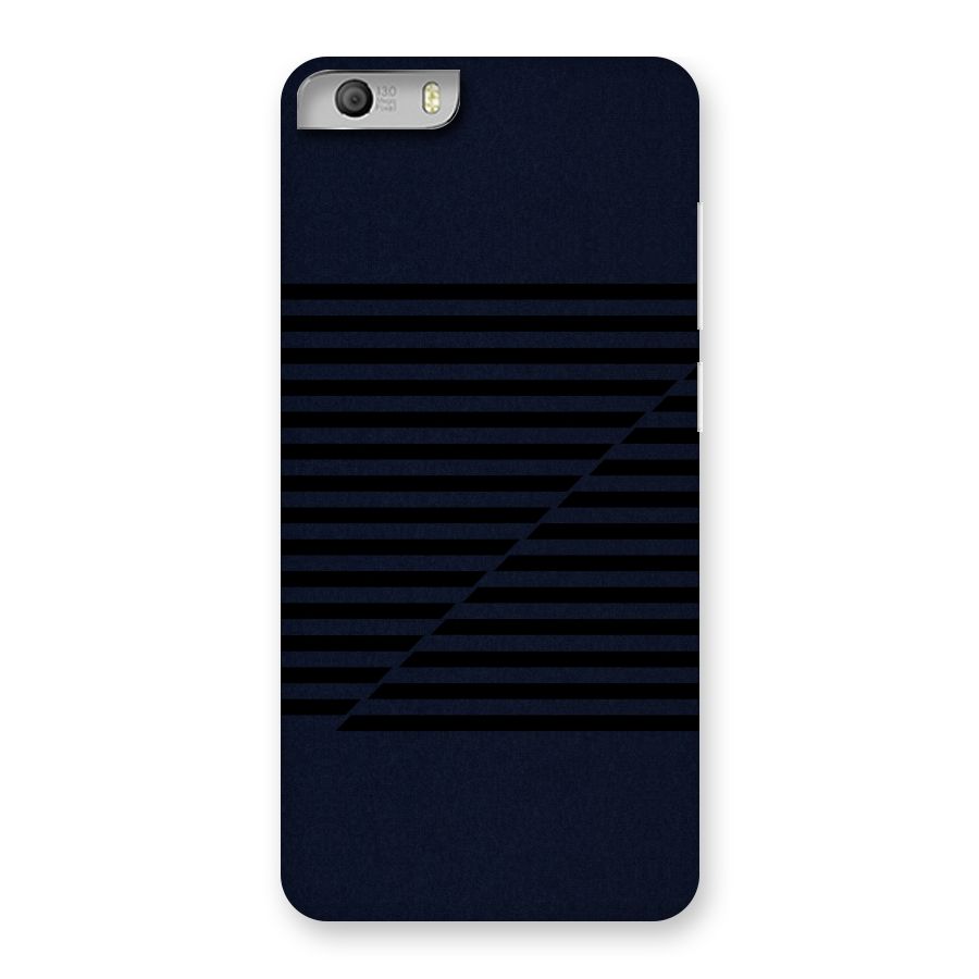 Classic Stripes Cut Back Case for Micromax Canvas Knight 2