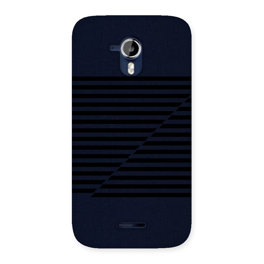 Classic Stripes Cut Back Case for Micromax Canvas Magnus A117