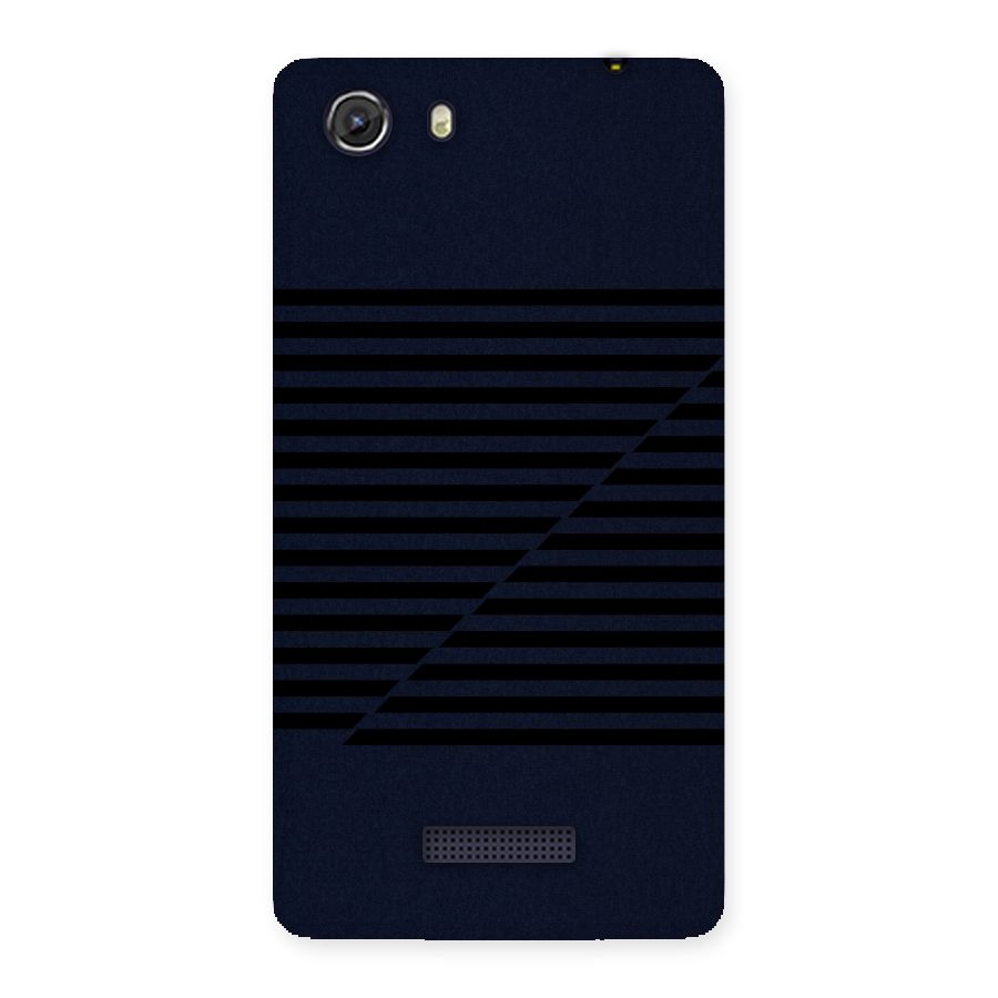 Classic Stripes Cut Back Case for Micromax Unite 3