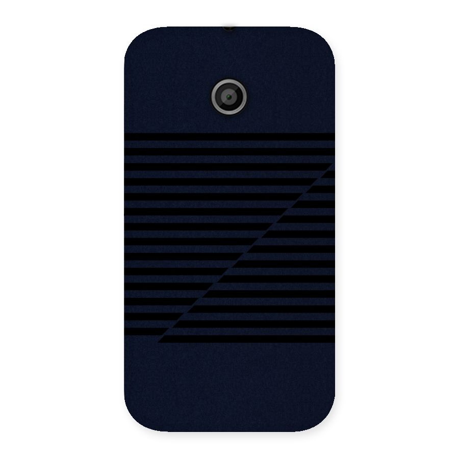 Classic Stripes Cut Back Case for Moto E