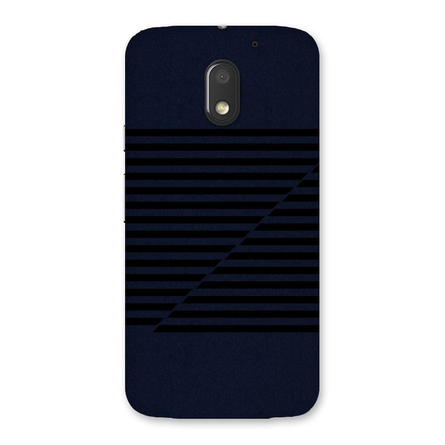Classic Stripes Cut Back Case for Moto E3 Power