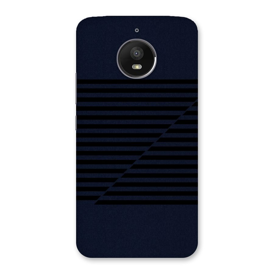 Classic Stripes Cut Back Case for Moto E4 Plus