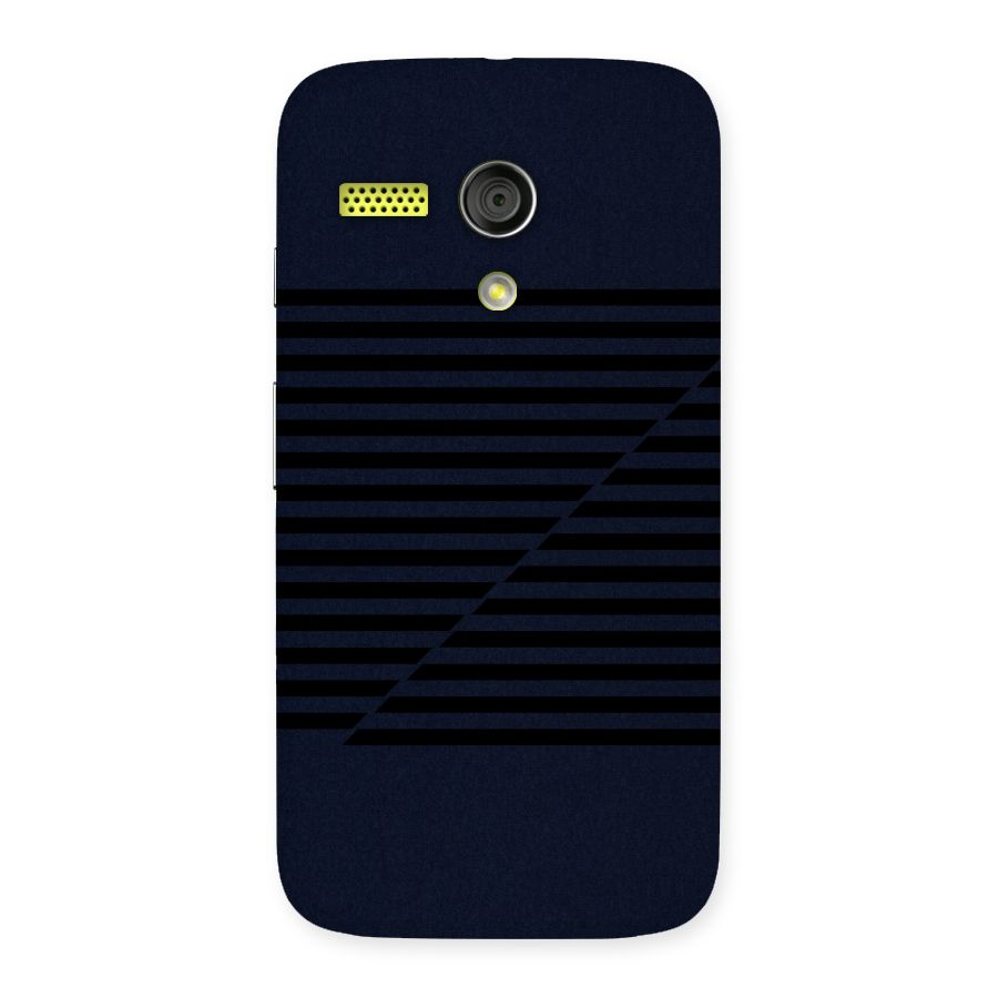 Classic Stripes Cut Back Case for Moto G