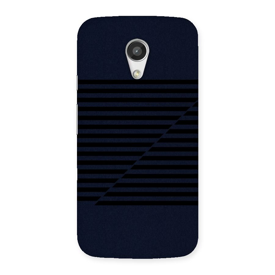 Classic Stripes Cut Back Case for Moto G 2nd Gen