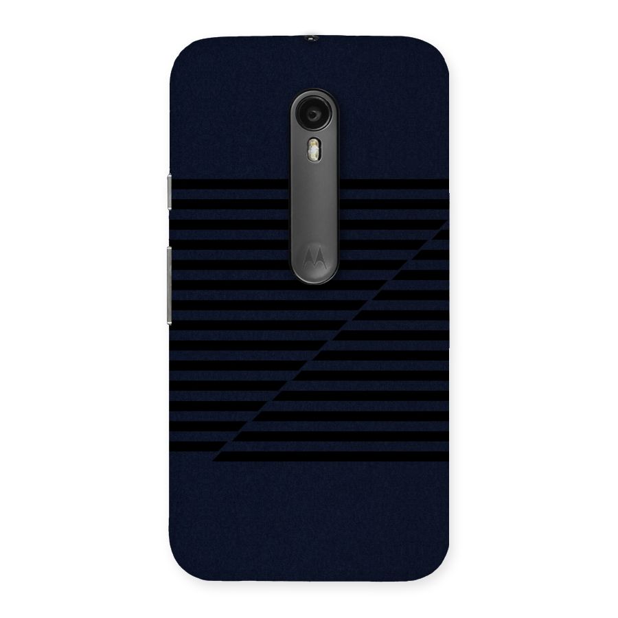 Classic Stripes Cut Back Case for Moto G Turbo