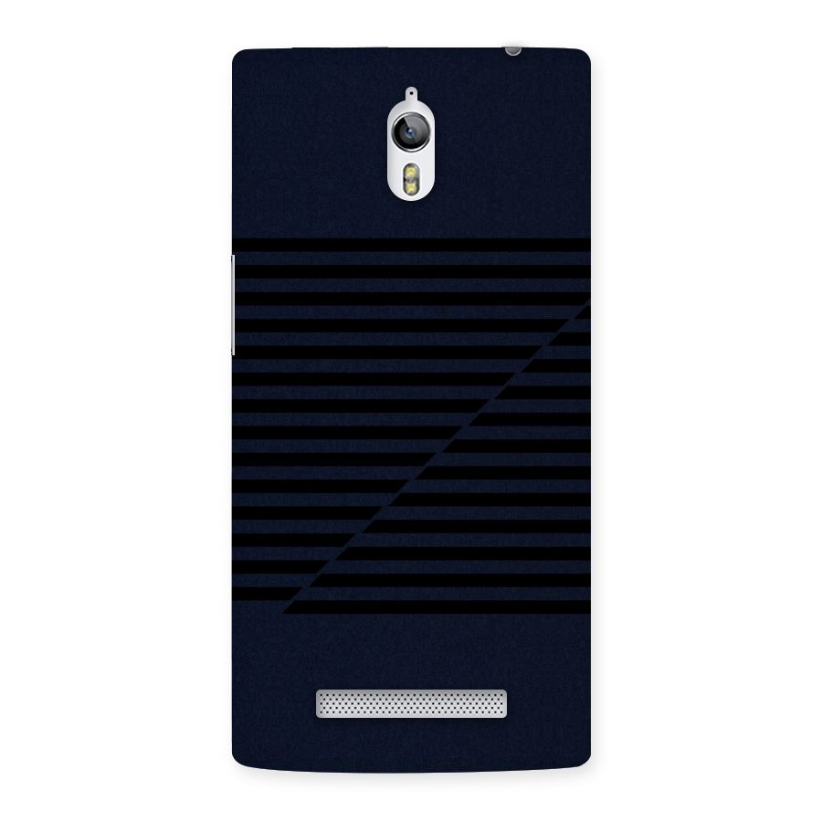 Classic Stripes Cut Back Case for Oppo Find 7