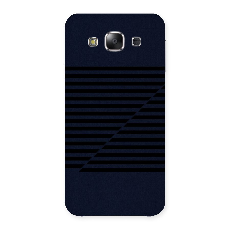 Classic Stripes Cut Back Case for Samsung Galaxy E5
