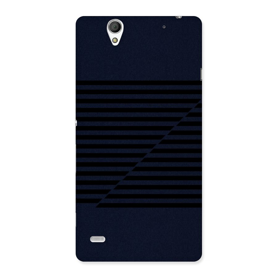 Classic Stripes Cut Back Case for Sony Xperia C4