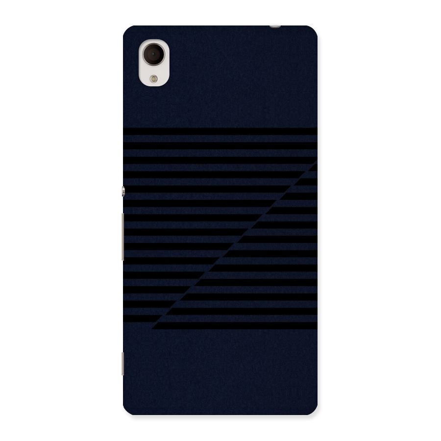 Classic Stripes Cut Back Case for Sony Xperia M4