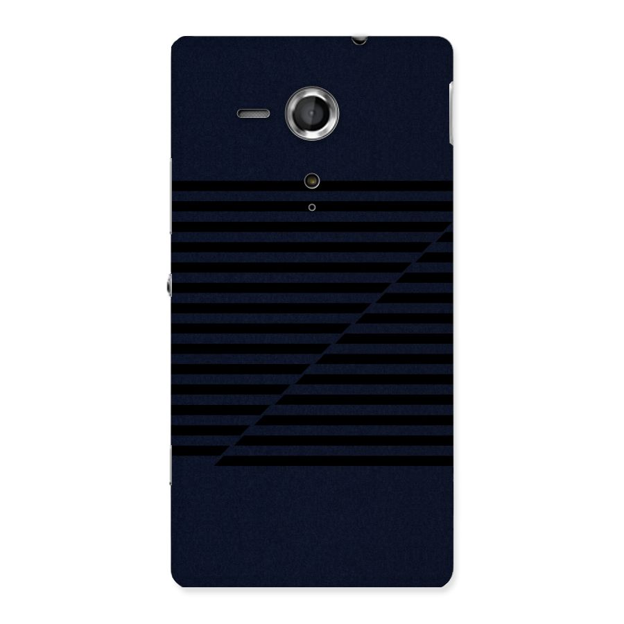 Classic Stripes Cut Back Case for Sony Xperia SP