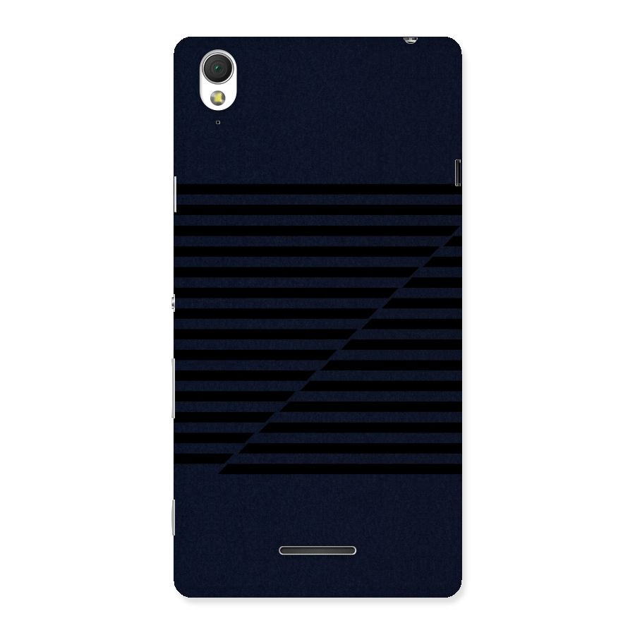Classic Stripes Cut Back Case for Sony Xperia T3