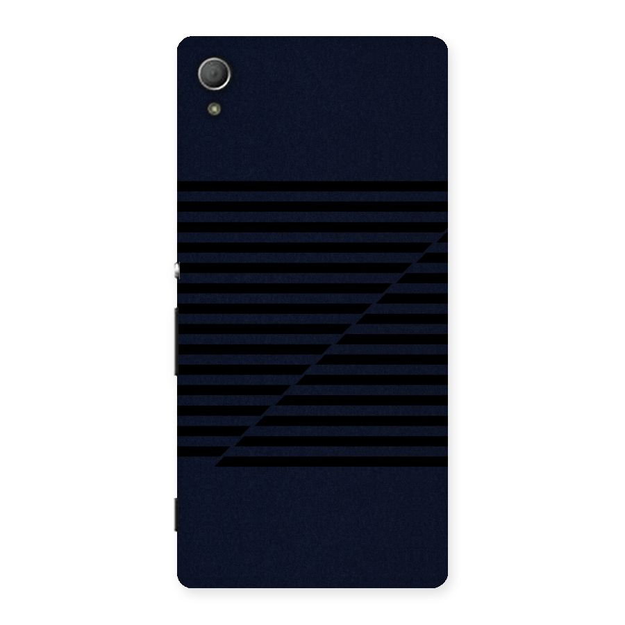 Classic Stripes Cut Back Case for Xperia Z3 Plus