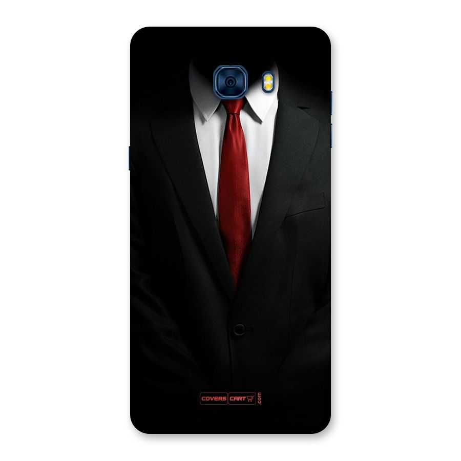 Classic Suit Back Case for Galaxy C7 Pro