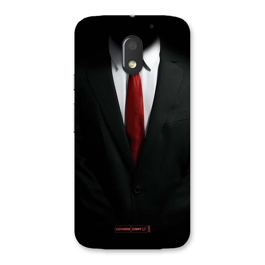 Classic Suit Back Case for Moto E3 Power