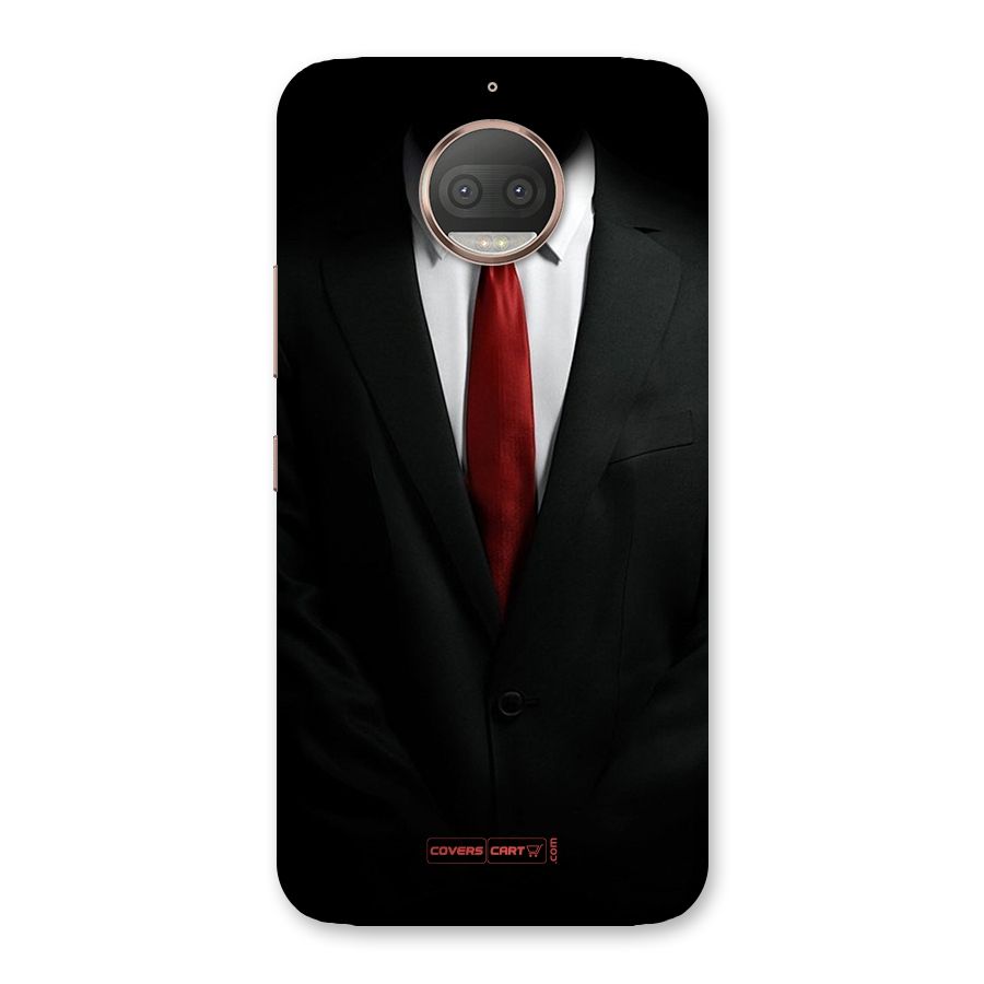 Classic Suit Back Case for Moto G5s Plus