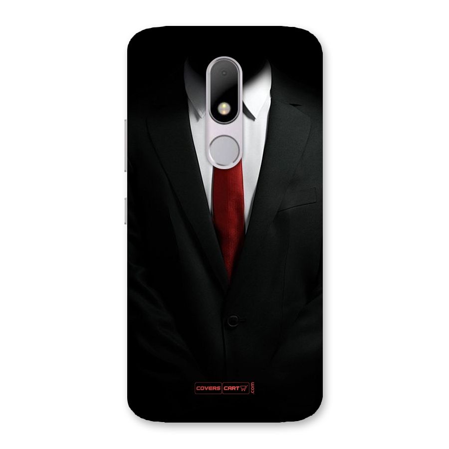 Classic Suit Back Case for Moto M