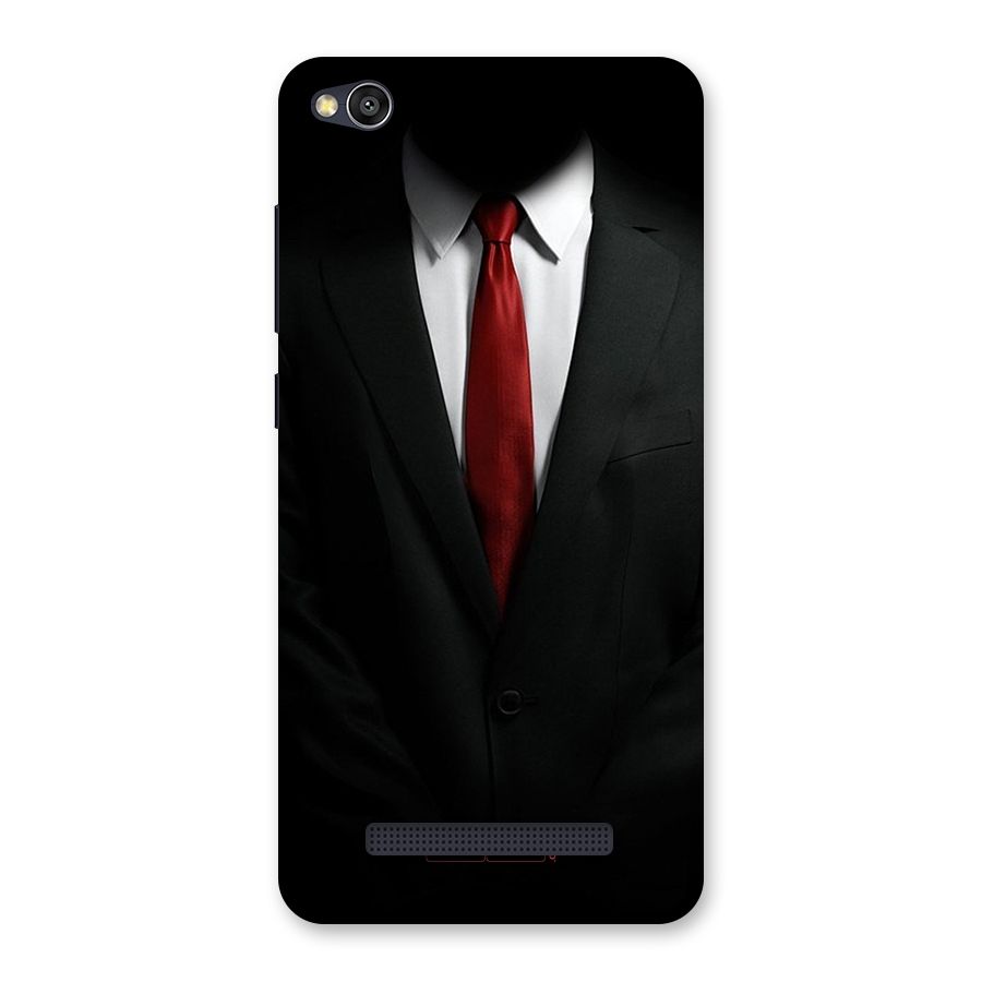 Classic Suit Back Case for Redmi 4A