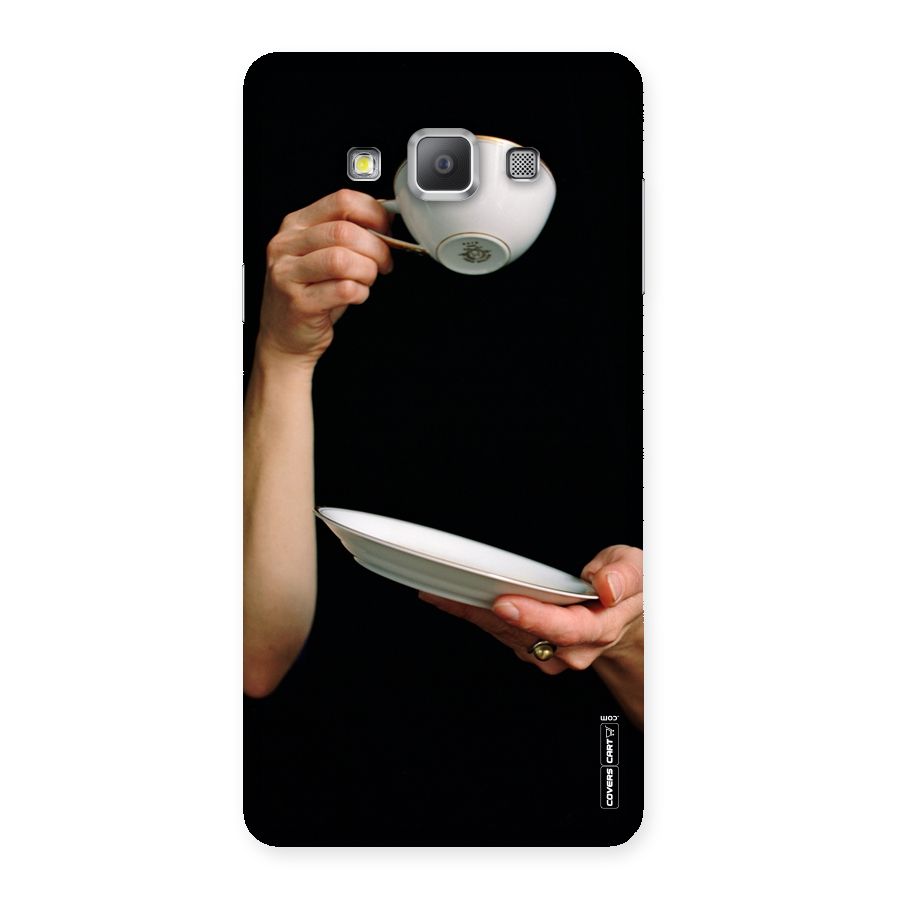 Classic Tea Cup Back Case for Galaxy A7