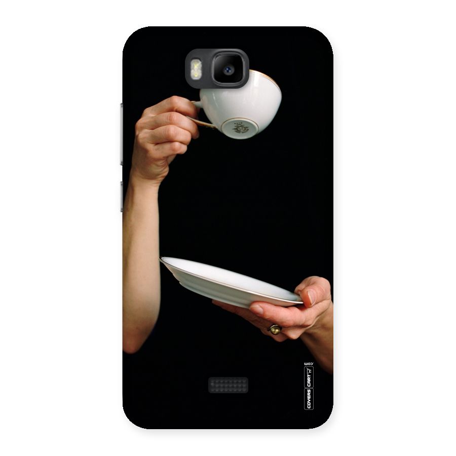 Classic Tea Cup Back Case for Honor Bee