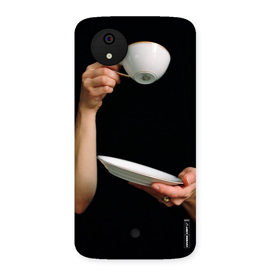 Classic Tea Cup Back Case for Micromax Canvas A1